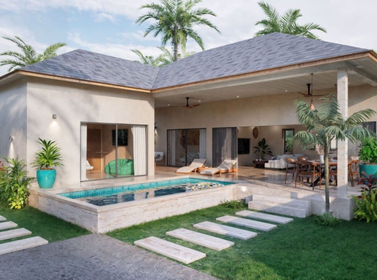 Villa 2 chambres lamai Projet Palm Trees Residence leasehold koh samui