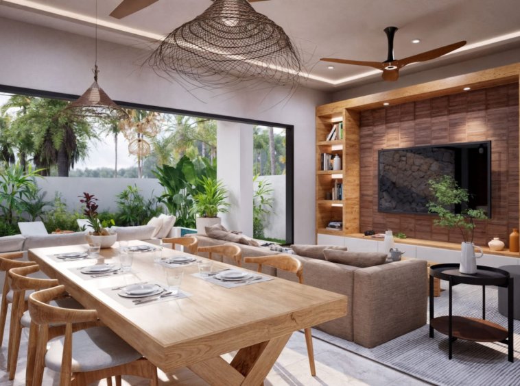 Projet de 9 villas à vendre à Baan Dao, centre de Lamai, Koh Samui