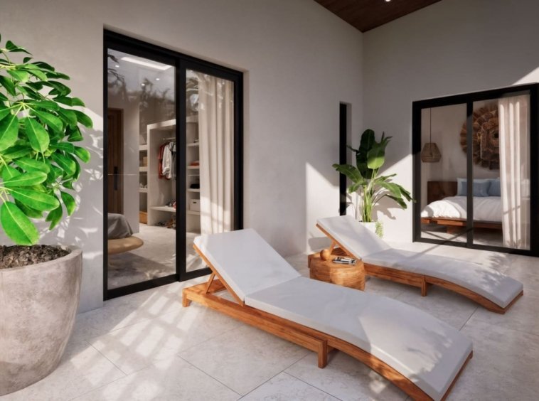 Extérieur d'une villa 3 chambres à vendre à Baan Dao, centre de Lamai, Koh Samui