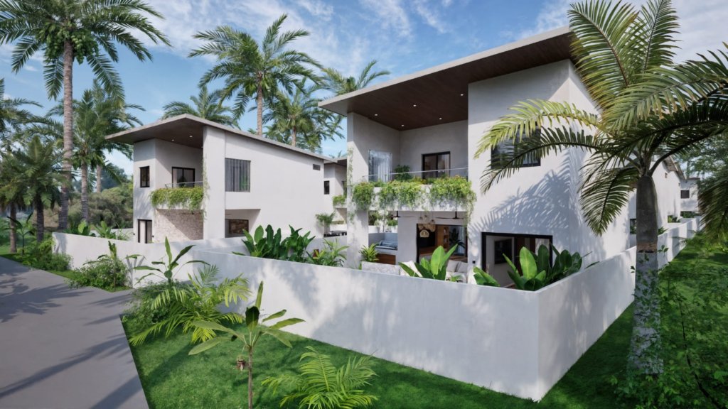 Villa 3 chambres avec jardin tropical et piscine à Baan Dao, Lamai, Koh Samui