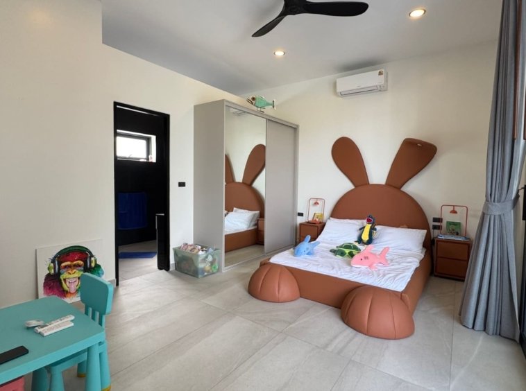 Chambre d'enfant de la Villa Zola à Lamai, Koh Samui