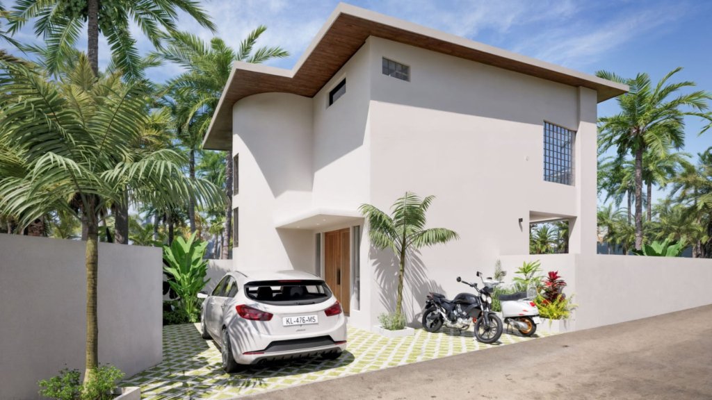 Villa 3 chambres avec parking privé à vendre à Baan Dao, centre de Lamai, Koh Samui