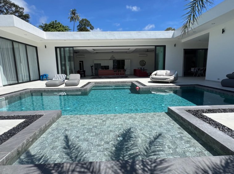 Piscine privée de la Villa Zola à Koh Samui