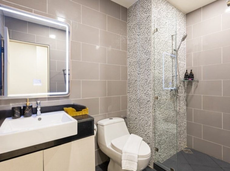 Salle de bain de l'appartement Terraza