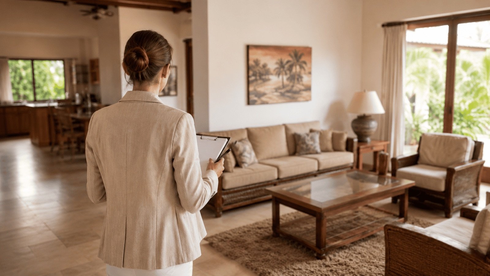 Visite de diagnostic home staging dans une villa à Koh Samui