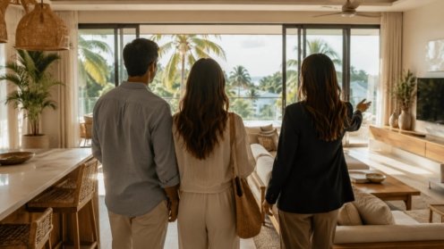 Visite d'un appartement à louer à Koh Samui