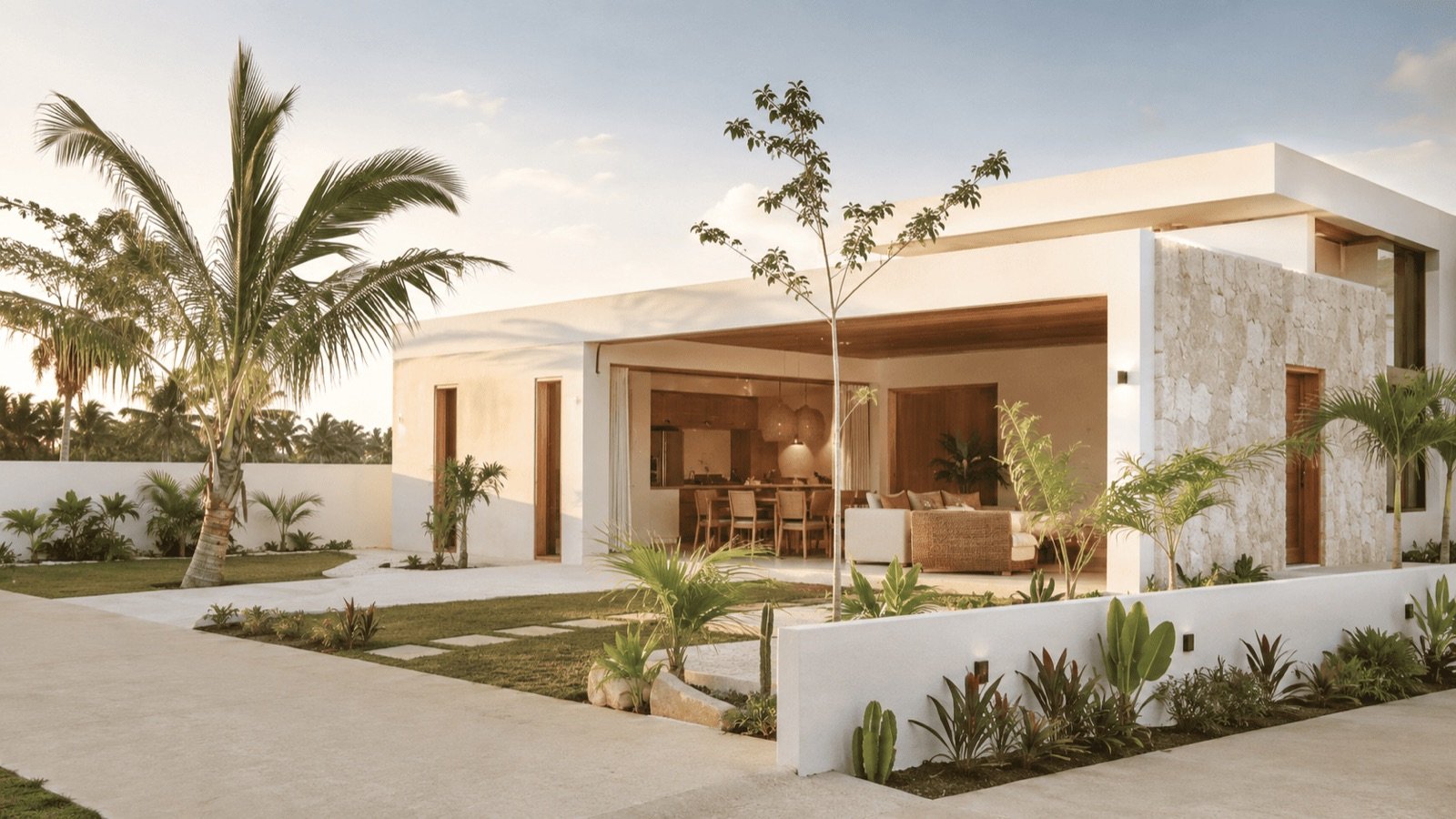 Villa construite en droit de superficie sur une parcelle en Thaïlande