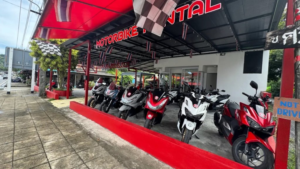 Boutique de location de scooters à vendre Lamai