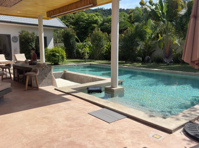 Piscine privée de la Villa Sunny Ban à Lamai
