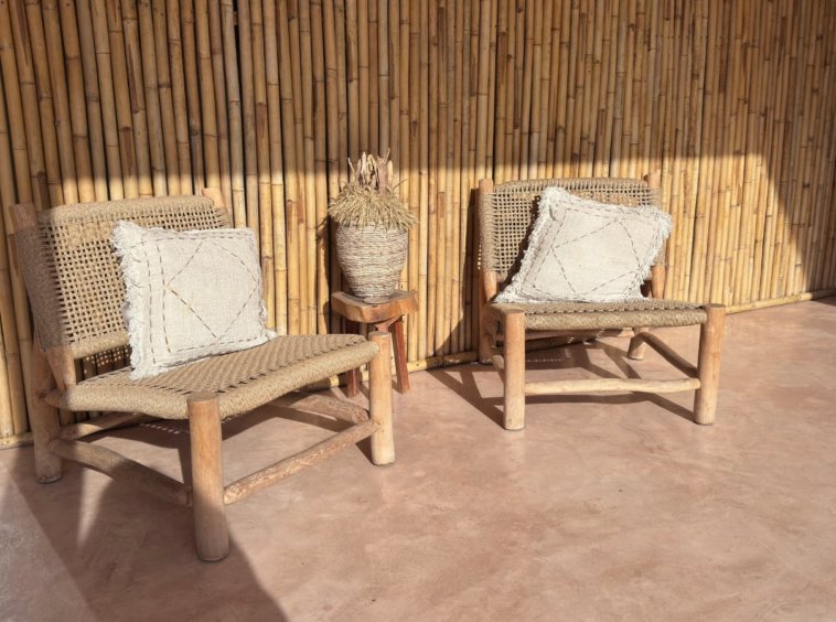 Coin détente avec hamac de la Villa Sunny Ban