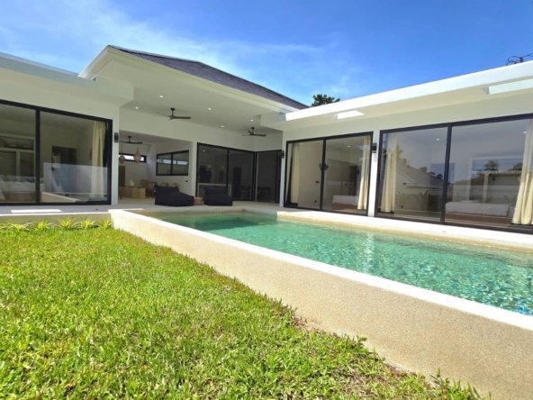 Villa Ankaa, villa neuve de 3 chambres avec piscine privée et jardin à Bophut, Koh Samui